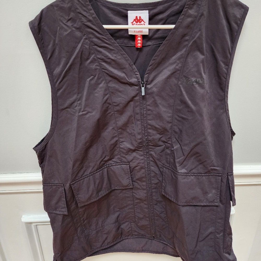 Kappa Black Utility Vest